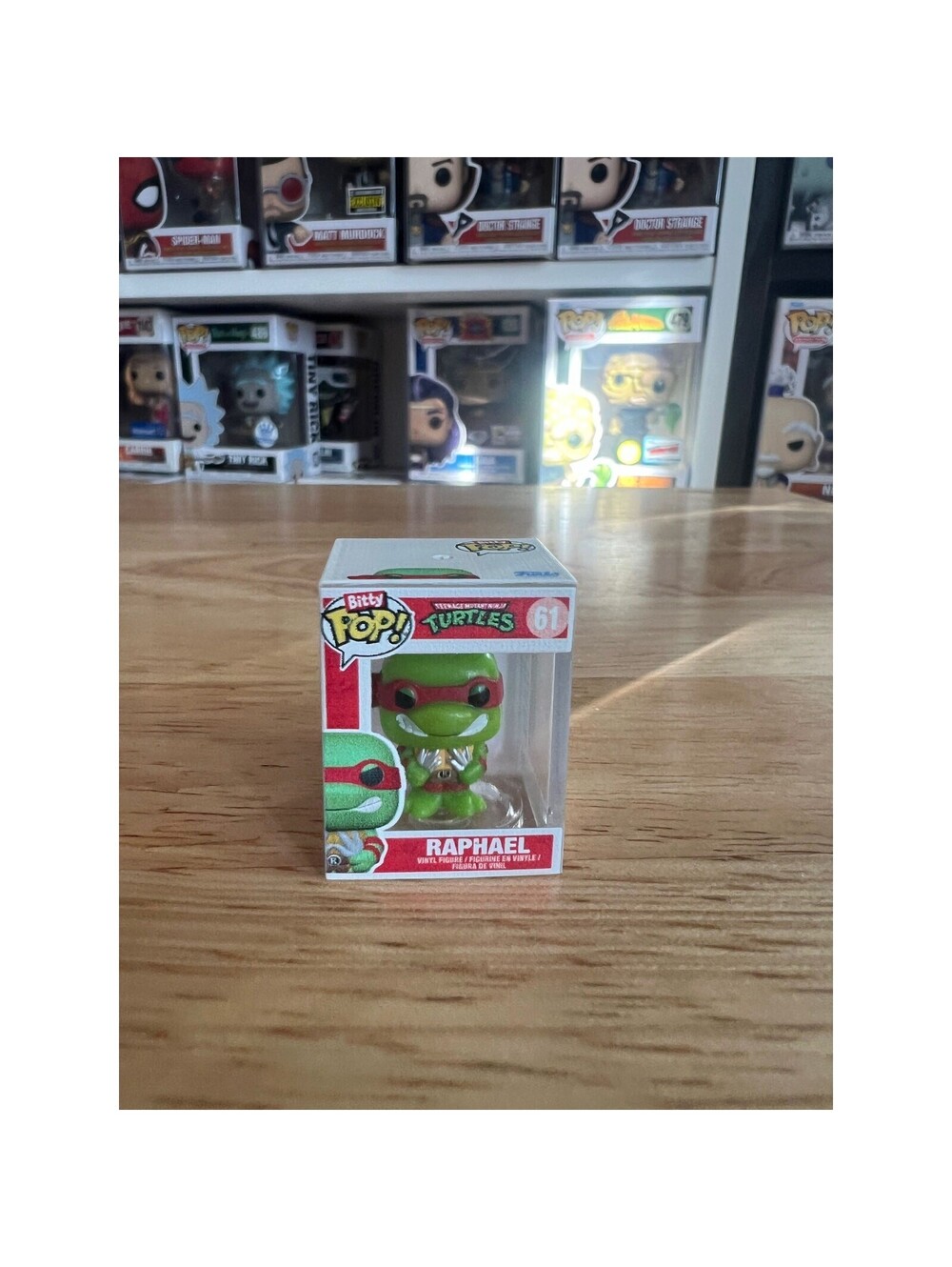 BITTY Raphael 1-Inch Funko Pop #61 TMNT Teenage Mutant Ninja Turtles Cartoons TV